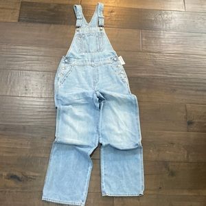 Super cute Old Navy jean overalls, size 2 tall.